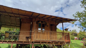 cabaña frente